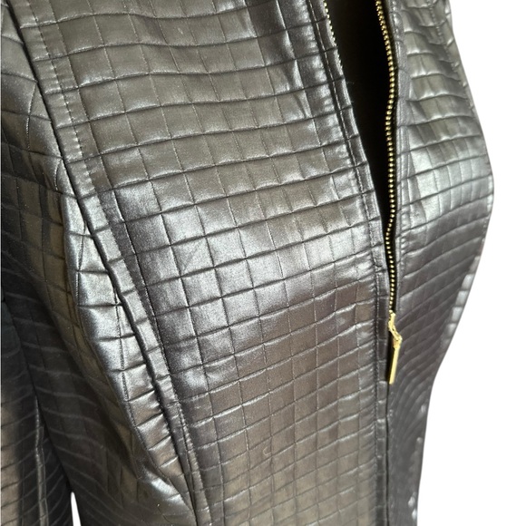 Kim Rogers Quilted Cropped Jacket – Black – Size M - Picture 3 of 11